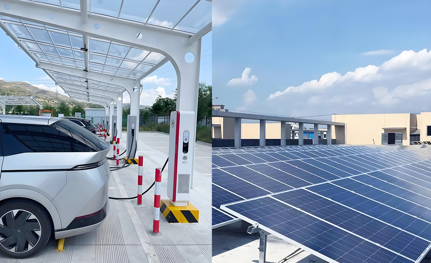 太陽能+汽車充電樁